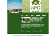 Tablet Screenshot of duffystreeandlandscape.com